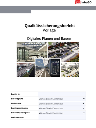 Qualitätssicherungsbericht BIM-Modelle DB InfraGO AG